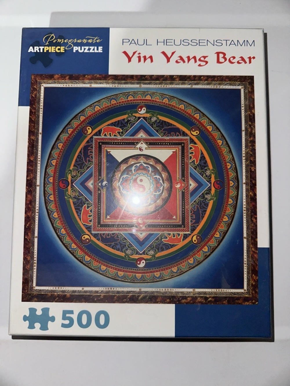 🆕 🧩 Yin Yang Bear 500 Piece Puzzle